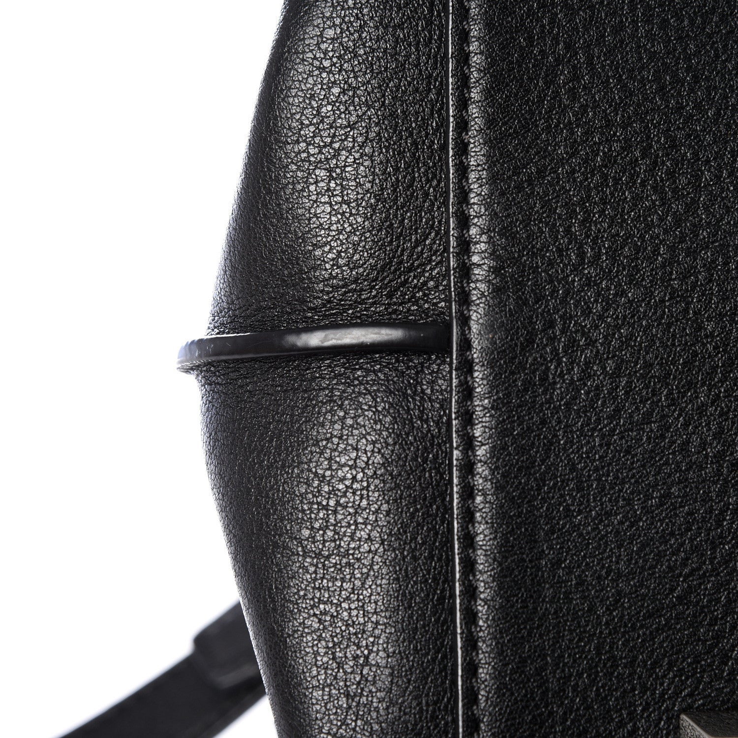 MCM Calfskin Ottomar Monogram Large Essential Tote Black 12 of 14