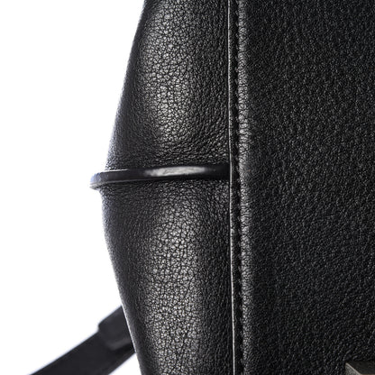 MCM Calfskin Ottomar Monogram Large Essential Tote Black 12 of 14