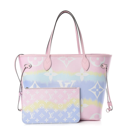 Louis Vuitton Monogram Escale Neverfull MM Pastel 1 of 13