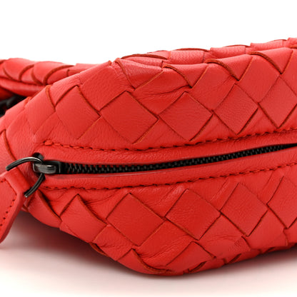 Bottega Veneta Nappa Intrecciato Small Chain Crossbody Red 11 of 11