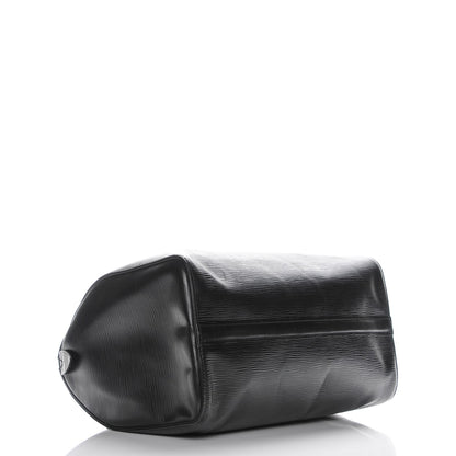 Louis Vuitton Epi Speedy 35 Black 4 of 7