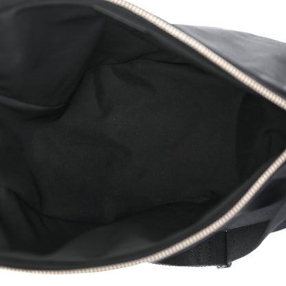 The Row Nylon Slouchy Banana Two Bag Black 5 of 10