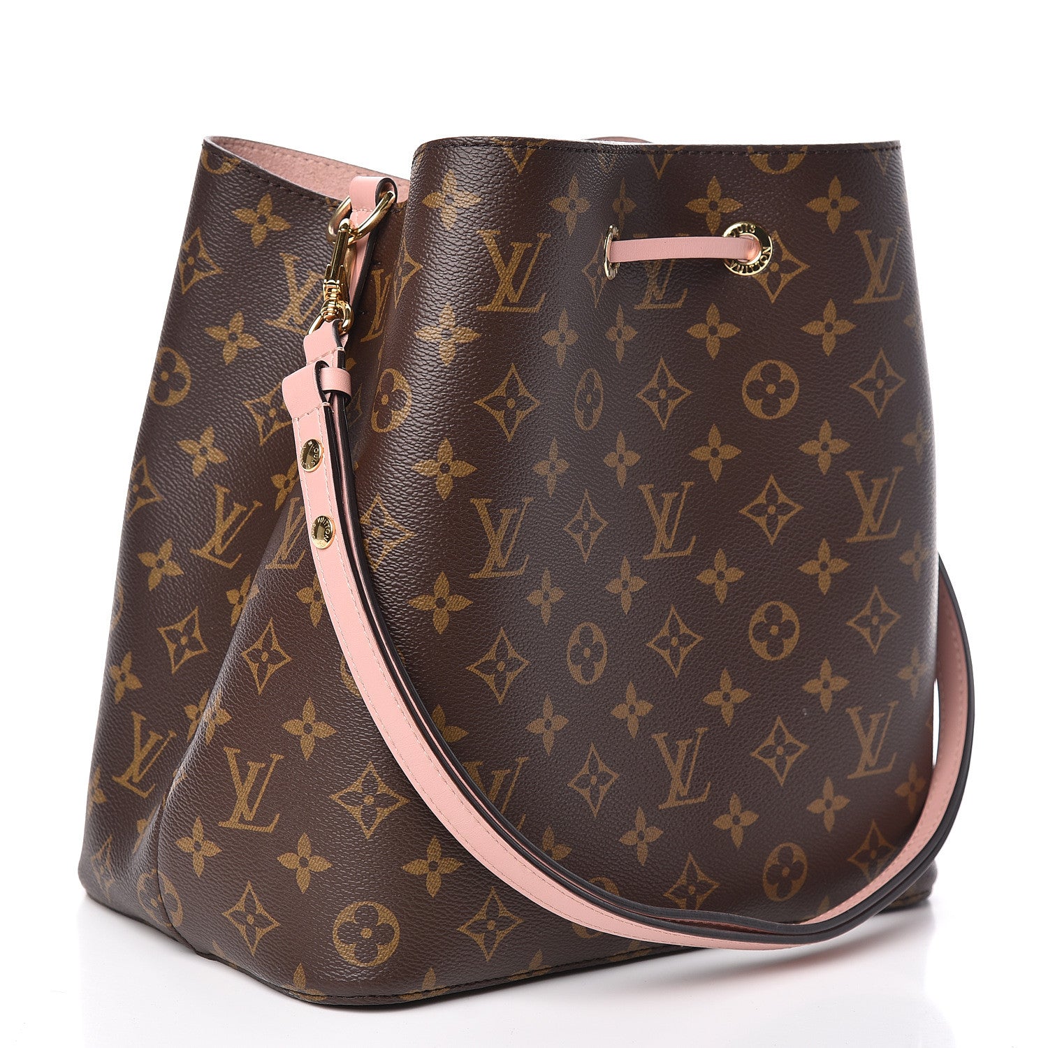 Louis Vuitton Monogram Neonoe MM Rose Poudre 3 of 9