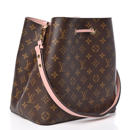 Louis Vuitton Monogram Neonoe MM Rose Poudre 3 of 9