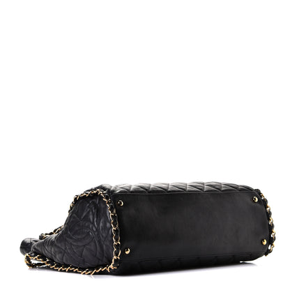 Chanel Calfskin Quilted Large Chain Me Hobo Black 3 of 5