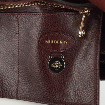 Mulberry Natural Leather Bayswater Oxblood 7 of 9