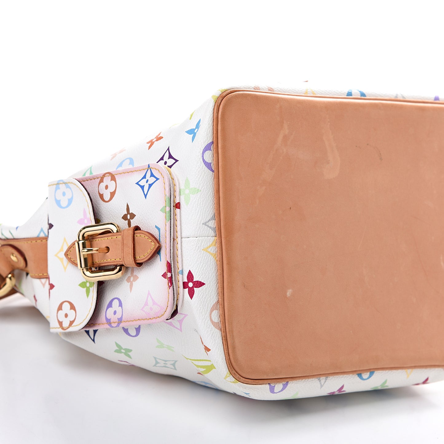 Monogram Multicolor Petit Noe White