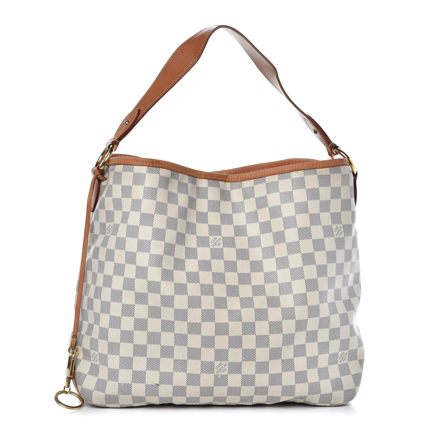 Louis Vuitton Damier Azur Delightful MM Pink 1 of 17