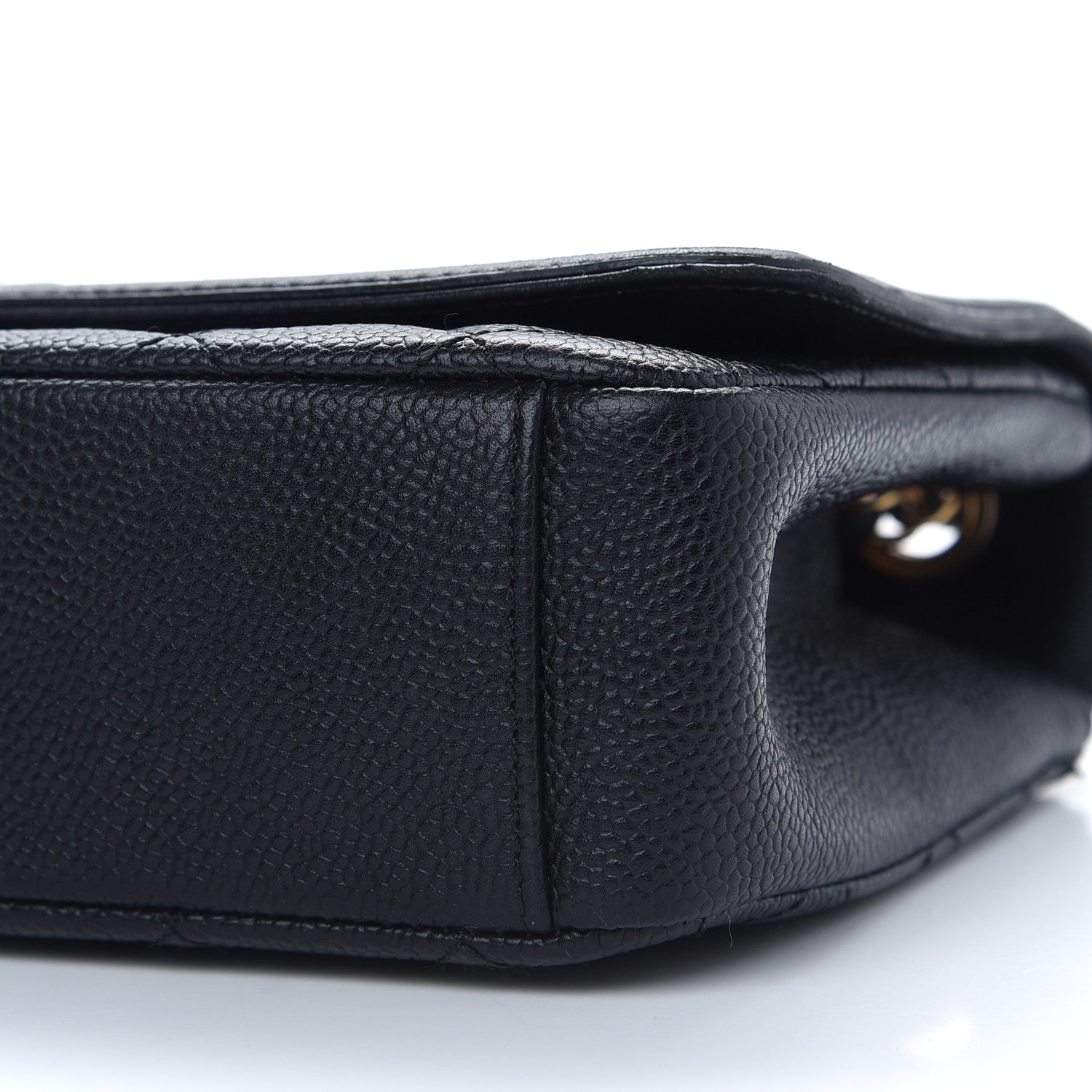 Chanel Caviar Quilted Medium CC Filigree Flap Black 9 of 10