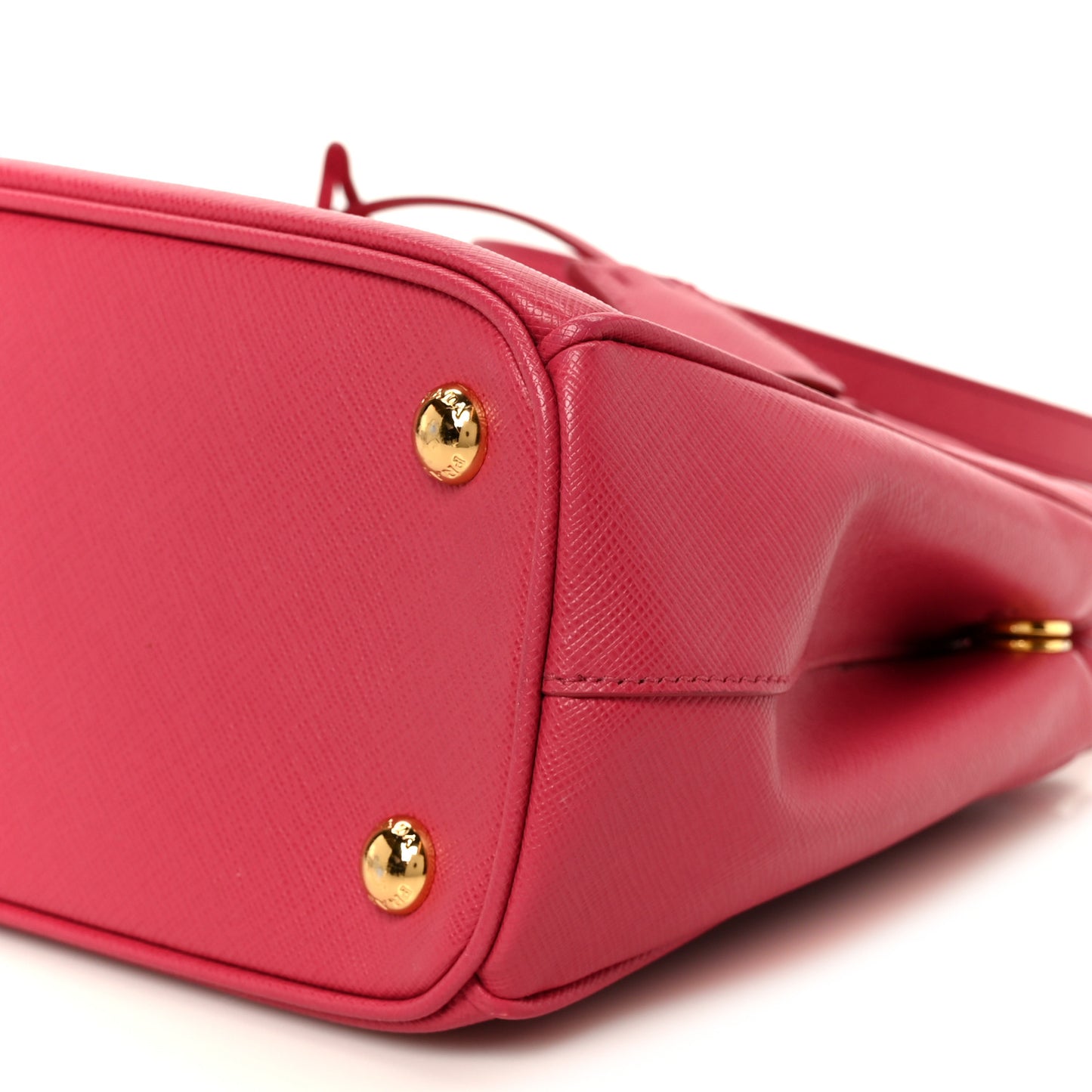 Saffiano Small Galleria Double Zip Tote Peonia