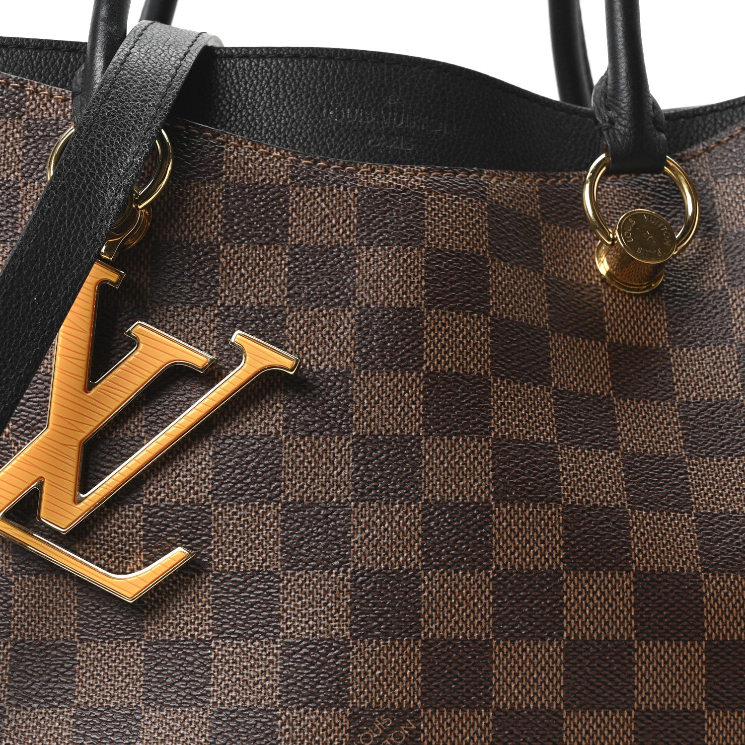 Louis Vuitton Damier Ebene LV Riverside Black Black 6 of 8