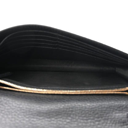 Gucci Dollar Calfskin Medium Betty Chain Wallet Black 5 of 10