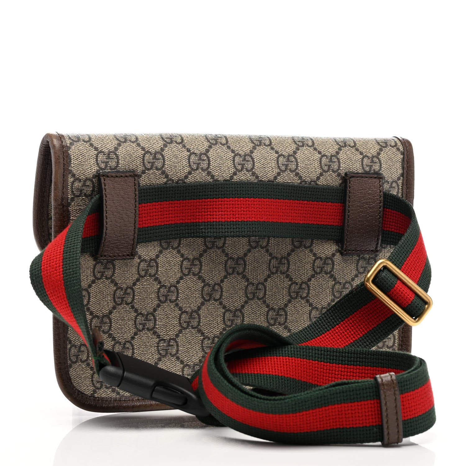 Gucci GG Supreme Monogram Neo Vintage Web Belt Bag Brown 3 of 9