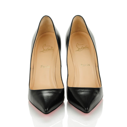 Christian Louboutin Kid Pigalle 100 Pumps 38 Black 2 of 8