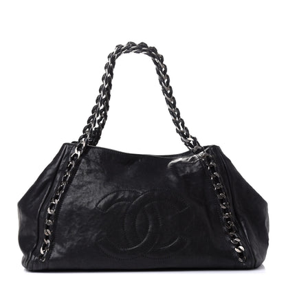Chanel Calfskin East West Modern Chain Tote Black 1 of 5