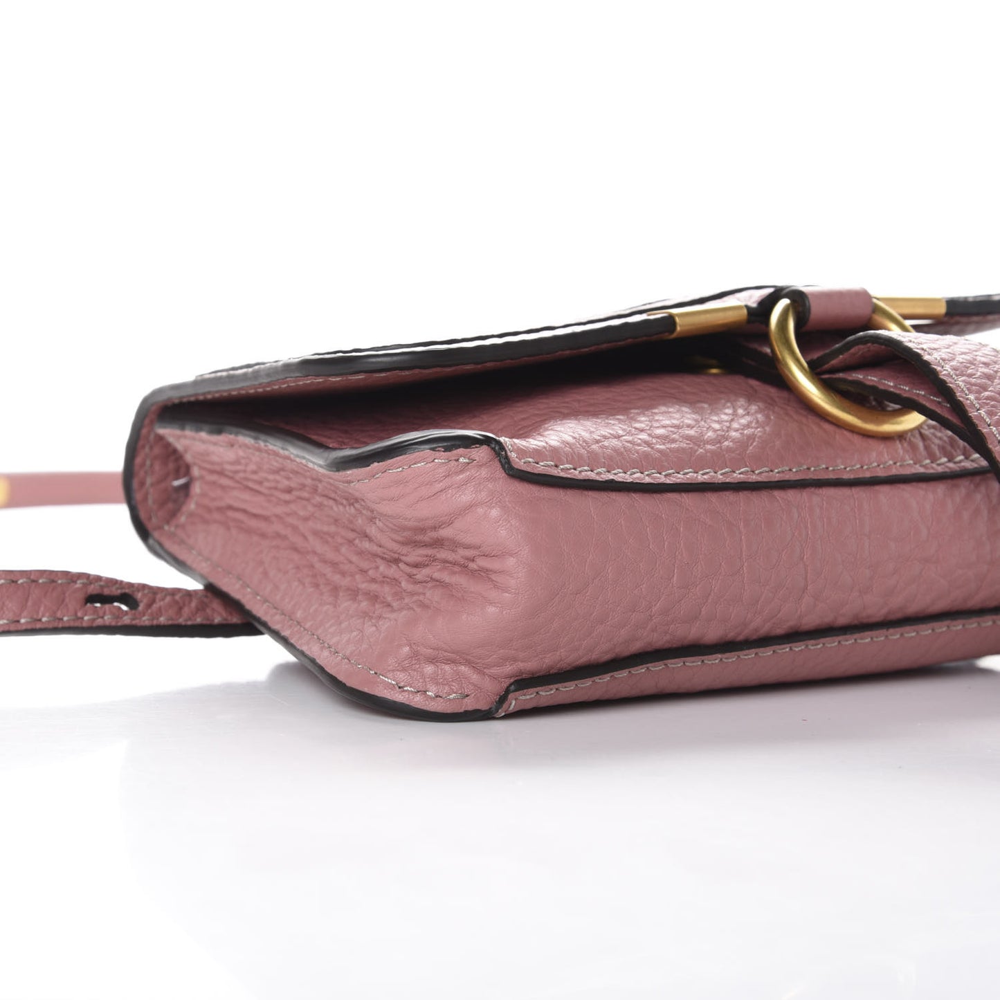 Calfskin Marcie Convertible Belt Bag Rusty Pink