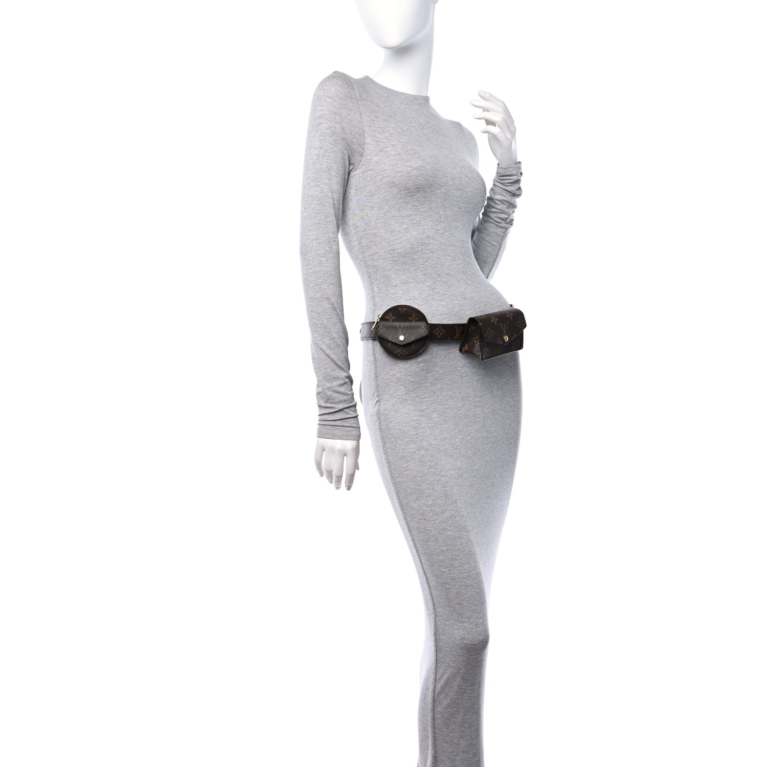 Louis Vuitton Monogram 30mm Daily Multi Pocket Belt 90 36 2 of 8