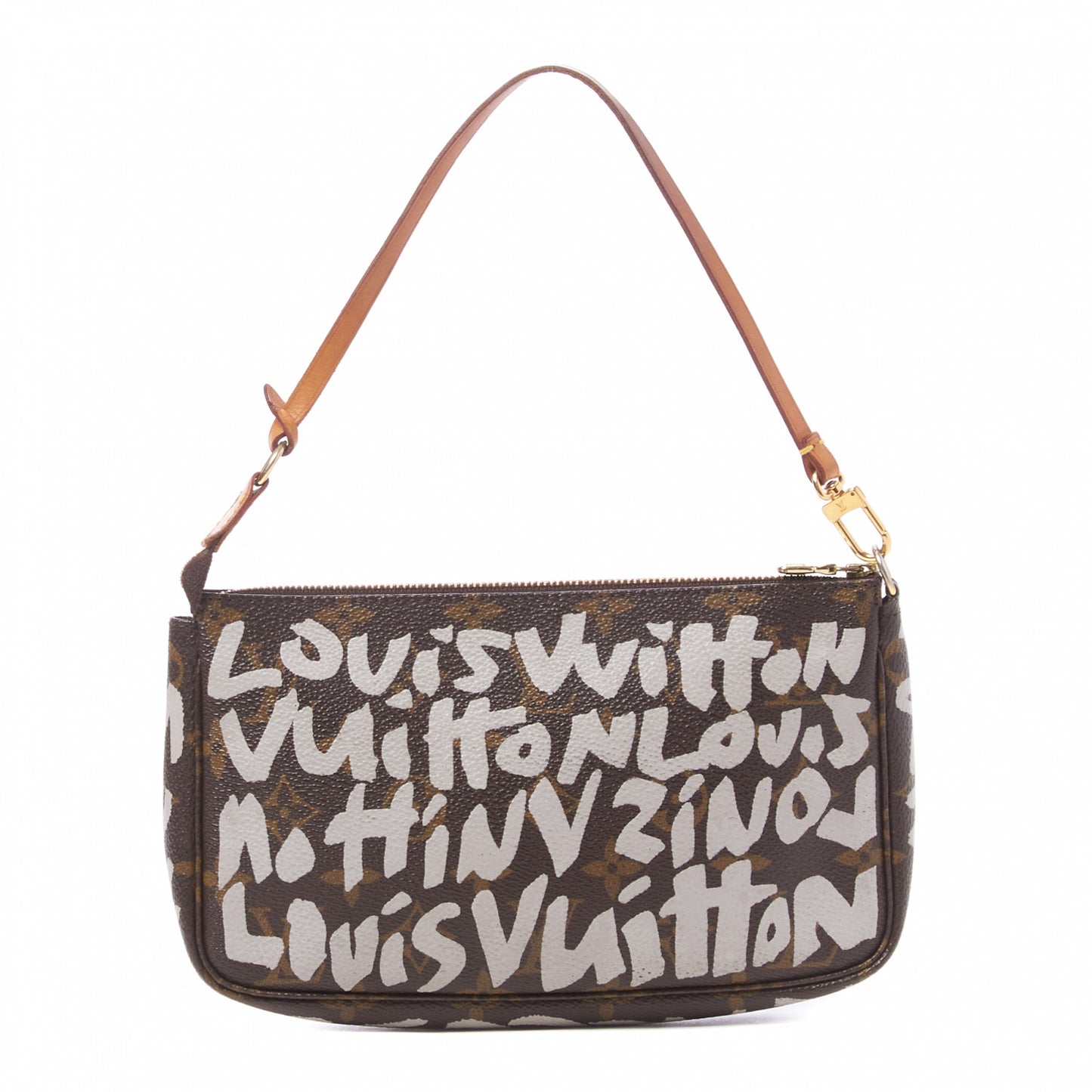 Monogram Graffiti Pochette Accessories Silver