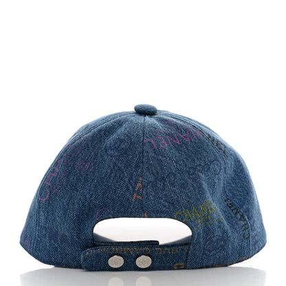 Chanel Denim Mood Cap Hat Blue 6 of 8