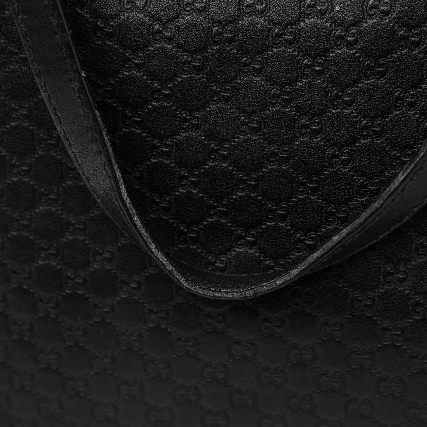 Microguccissima Medium Nice Tote Black
