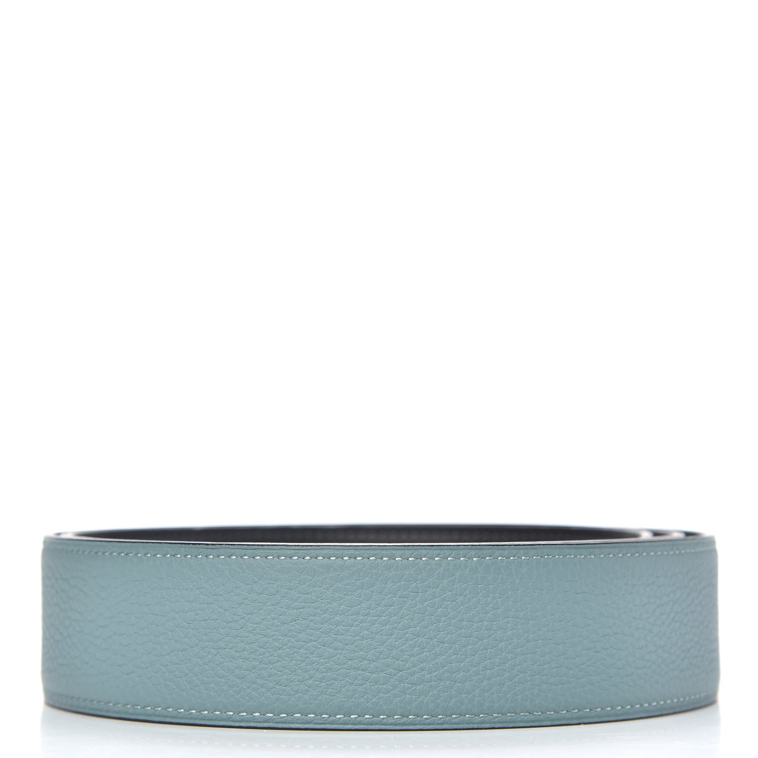 Hermes Togo 135 32mm Belt Strap 95 Ciel Graphite 2 of 6