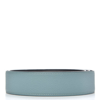 Hermes Togo 135 32mm Belt Strap 95 Ciel Graphite 2 of 6