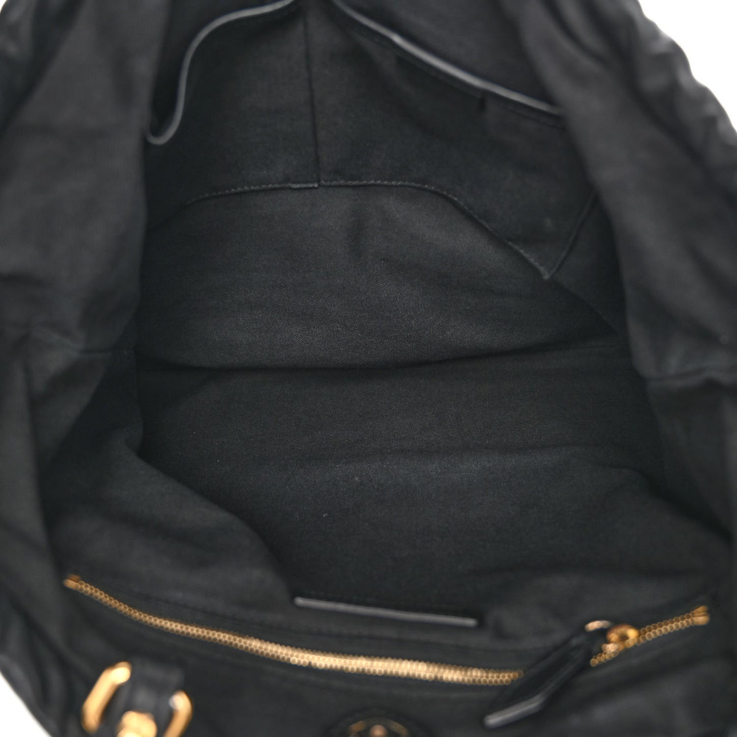 Calfskin House Check Big Crush Black