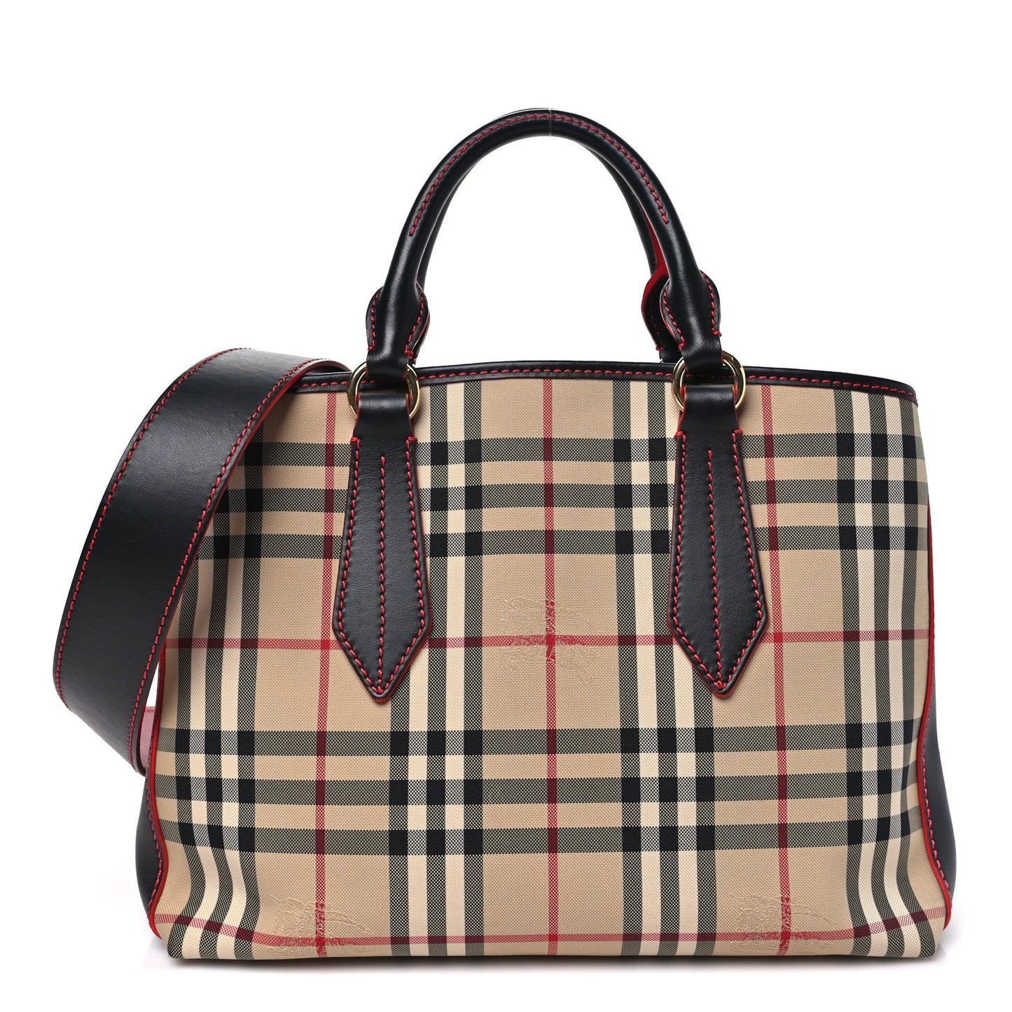 Horseferry Check Medium Ballingdon Tote Honey Black