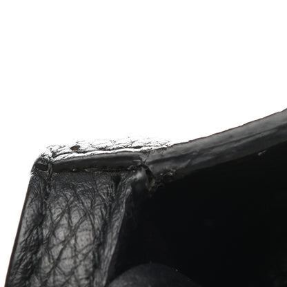 Balenciaga Veau Grana Perforated Blackout Hardware City Black 11 of 12