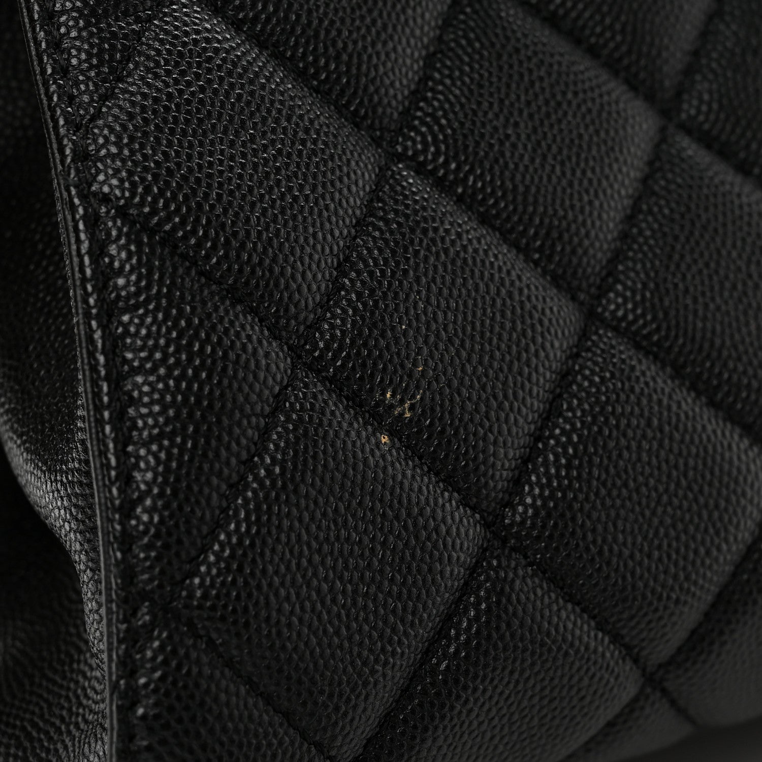 Chanel Caviar Quilted Small CC Bucket Bag Black 7 of 10