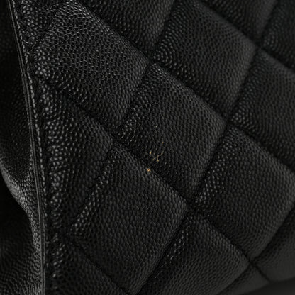 Chanel Caviar Quilted Small CC Bucket Bag Black 7 of 10