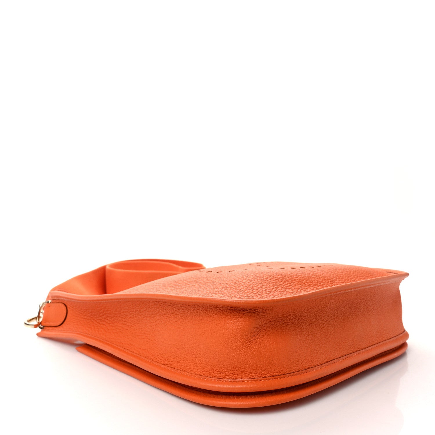 Hermes Taurillon Clemence Evelyne II PM Orange 4 of 9