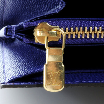 Louis Vuitton Monogram My LV Heritage Sarah Wallet NM Blue Marine Violet 9 of 9