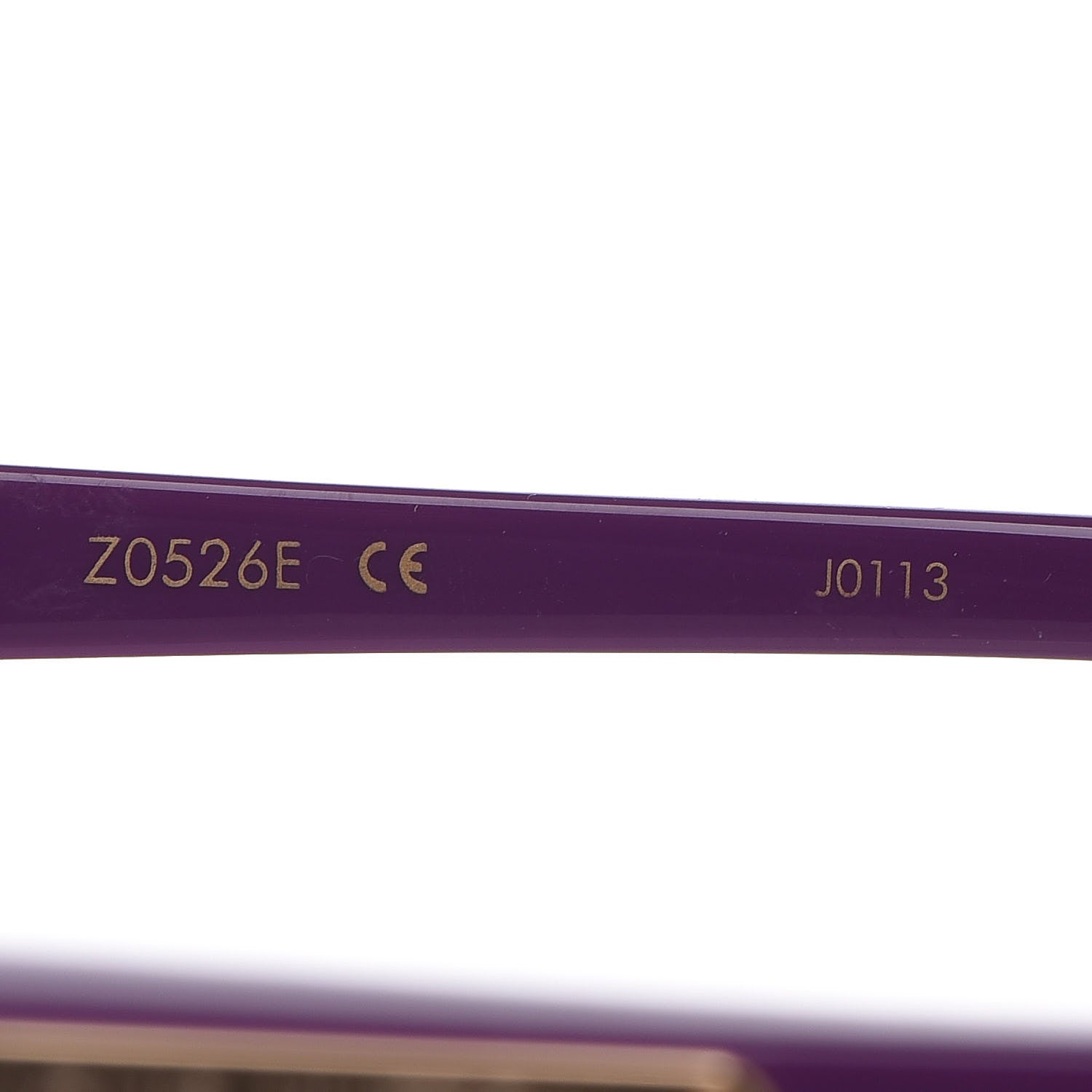 Louis Vuitton Daphne Sunglasses Z0526E Violet 6 of 7