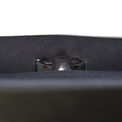 Hermes Toile Vache Calfskin Herbag 30 PM Black Natural 10 of 30