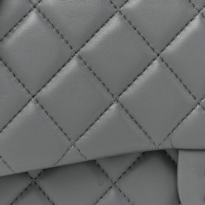 Chanel Lambskin Large Around Pockets Flap Dark Grey 8 of 15