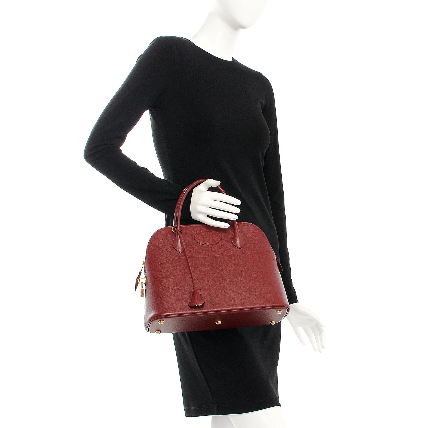 Hermes Courchevel Bolide 31 Rouge H 3 of 11