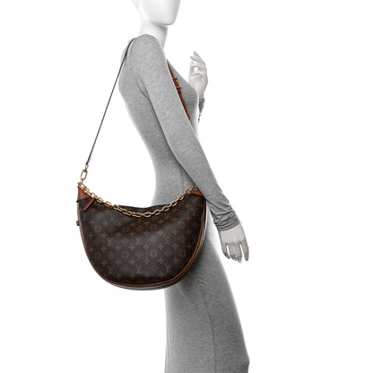 Louis Vuitton Reverse Monogram Loop Hobo 2 of 11