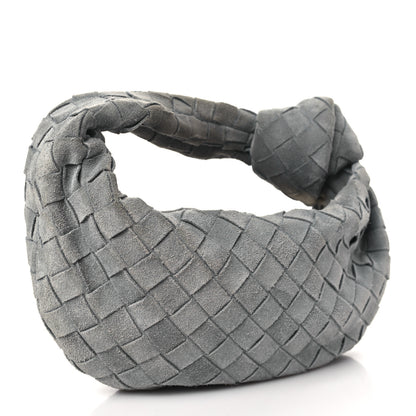 Bottega Veneta Suede Intrecciato Mini Jodie Thunder 3 of 11