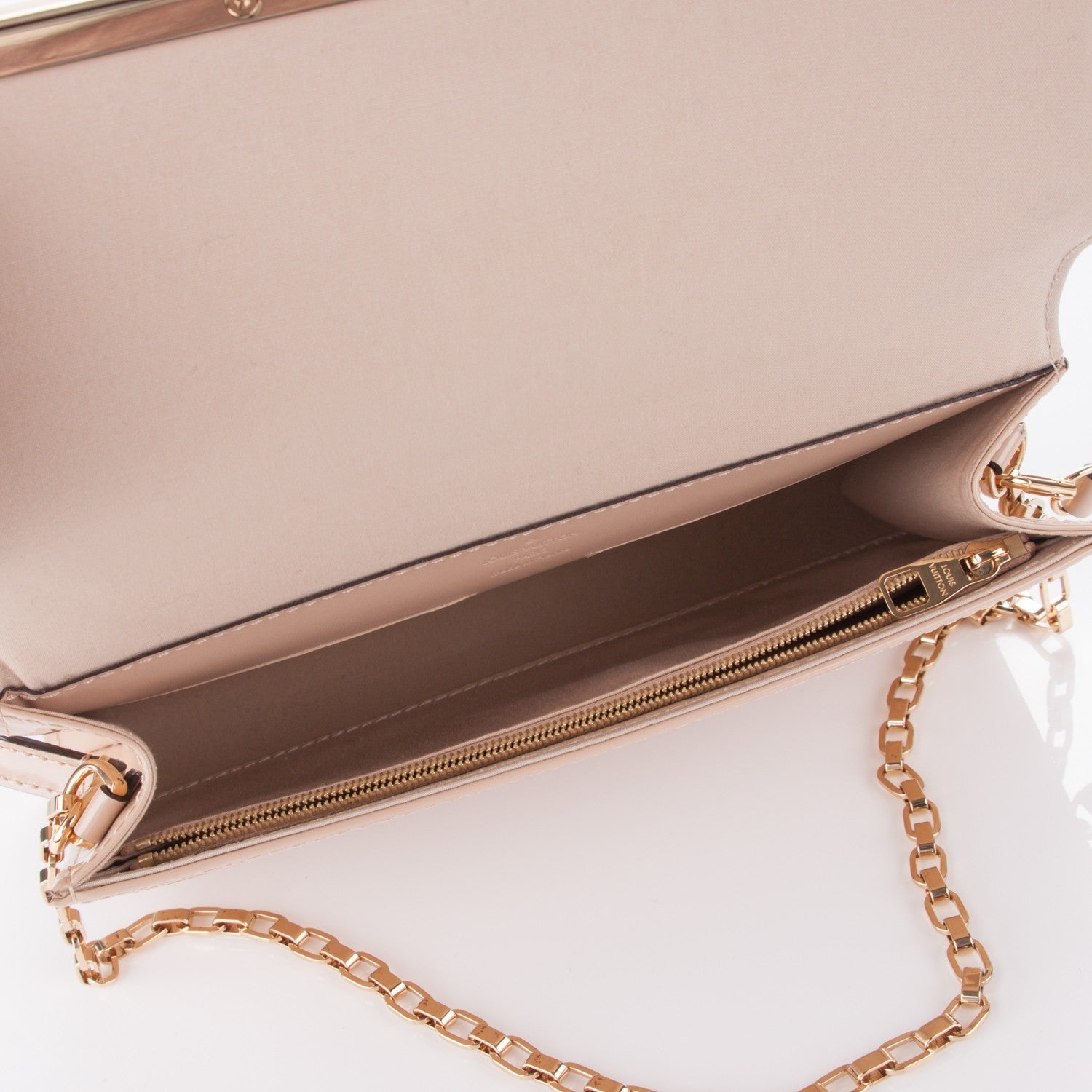 Louis Vuitton Vernis Ana Clutch Dune 4 of 7