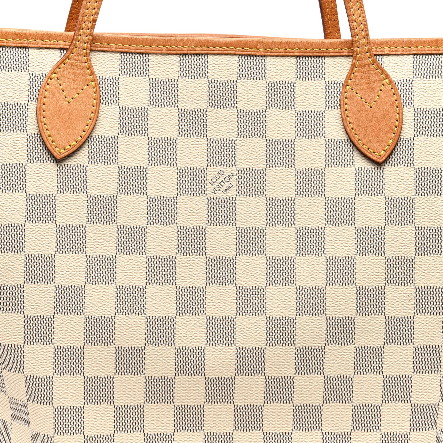Damier Azur Neo Neverfull MM Rose Ballerine