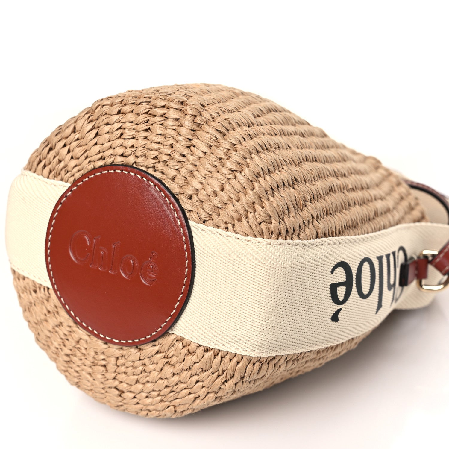 Chloe Natural Woven Fiber Small Woody Basket 9 of 9