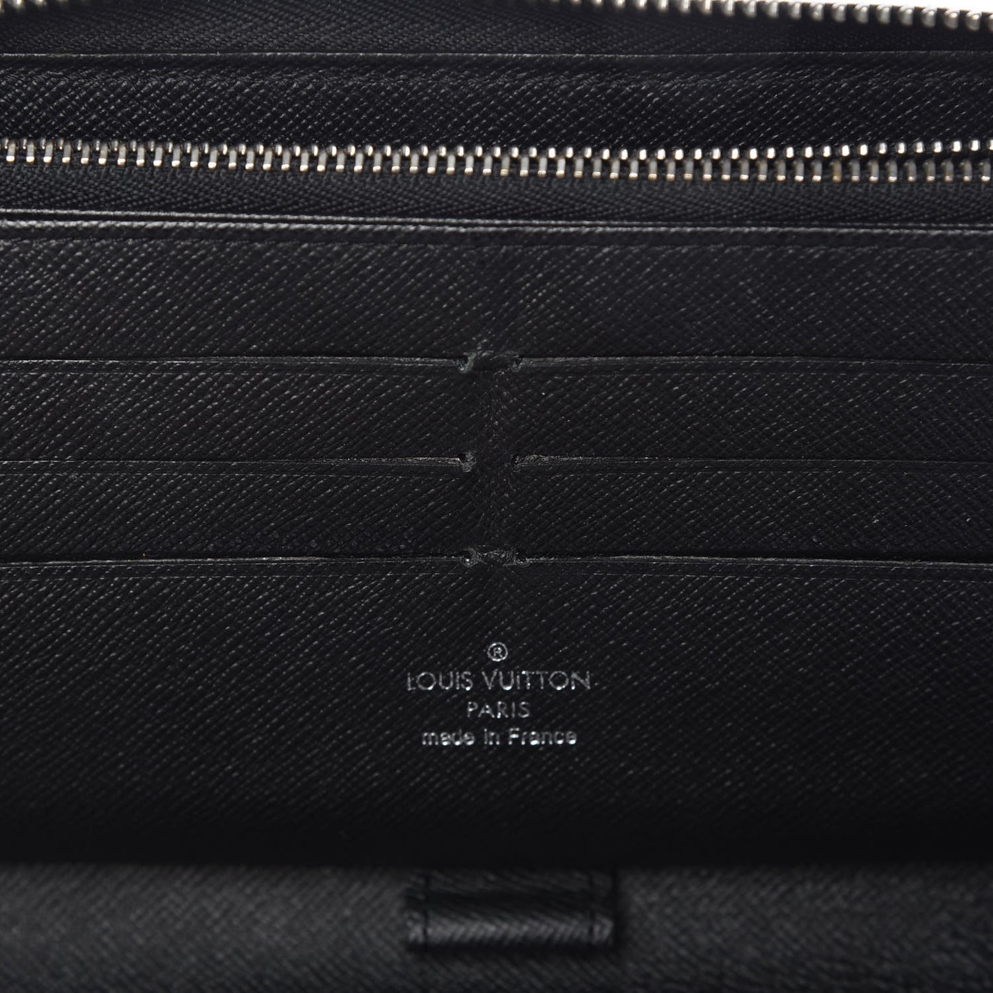 Epi Zippy Organizer Wallet Black