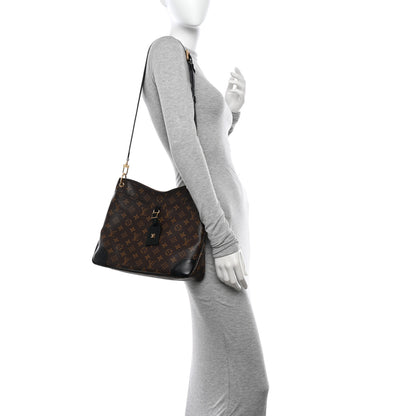 Louis Vuitton Monogram Odeon MM Black 3 of 10