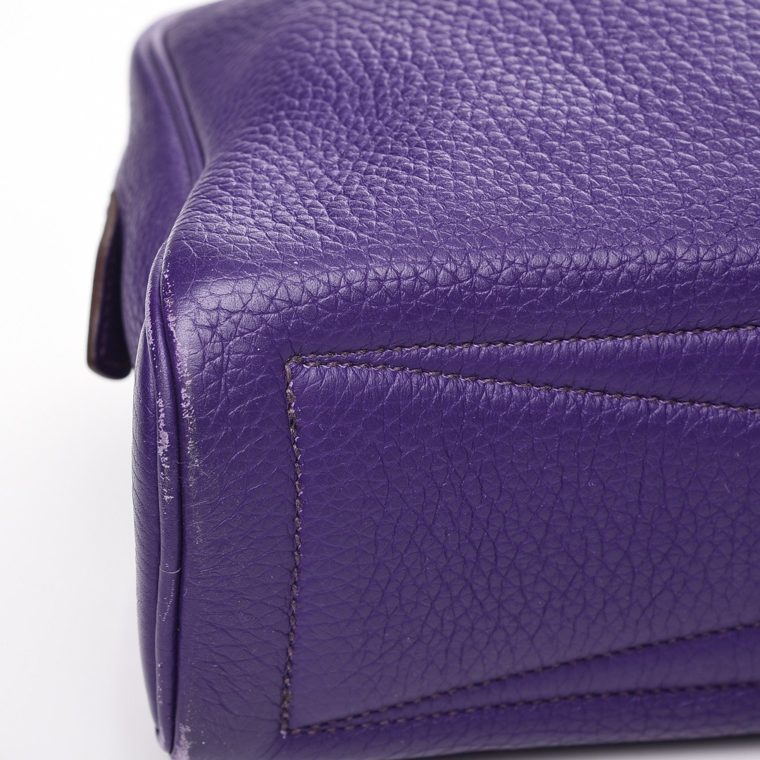 Hermes Taurillon Clemence Victoria Elan 38 Iris 9 of 12