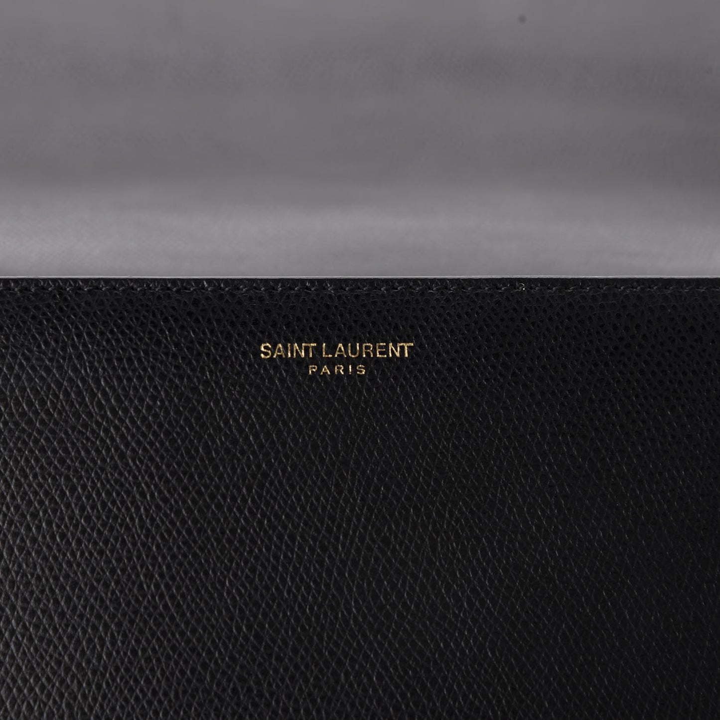 Textured Calfskin Medium Classic Monogram Universite Bag Black