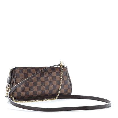 Louis Vuitton Damier Ebene Eva Clutch 3 of 16
