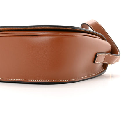 Celine Smooth Calfskin Cuir Triomphe Folco Crossbody Bag Tan 10 of 10