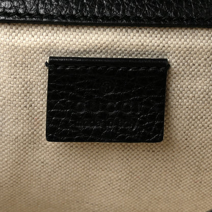 Gucci Pebbled Calfskin Small Dionysus Shoulder Bag Black 6 of 10