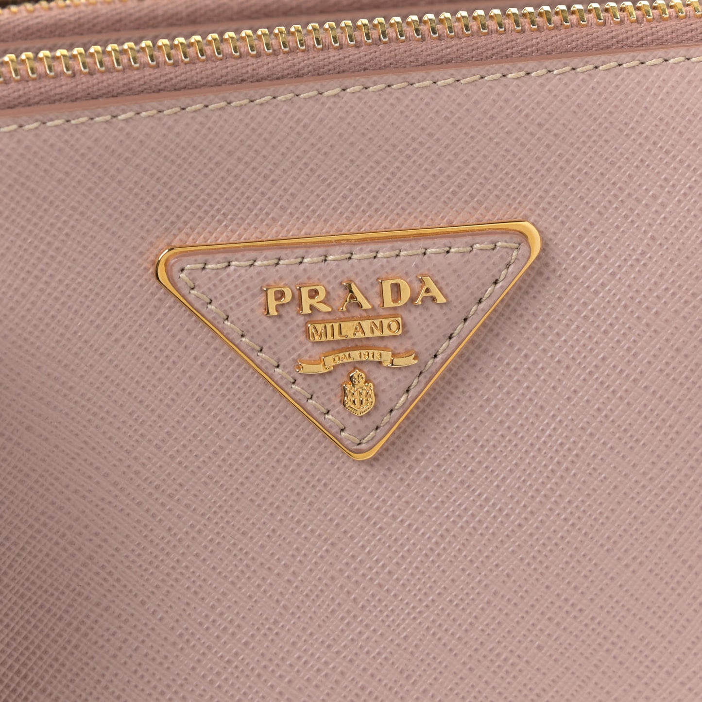 Saffiano Small Galleria Double Zip Tote Cammeo
